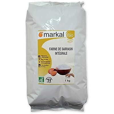 Markal FARINE DE SARRASIN 1KG - Publicité Markal FARINE DE SARRASIN 1KG - Publicité