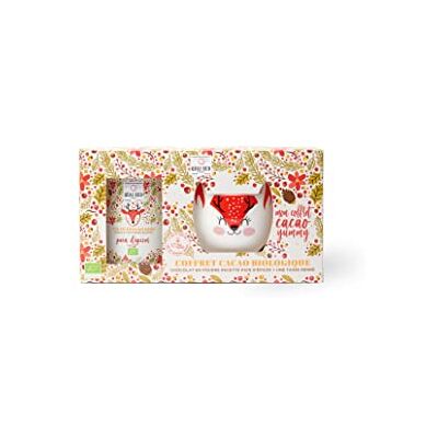 QUAI SUD COFFRET CACAO BIO RENNE DE NOËL "YUMMY - Publicité QUAI SUD COFFRET CACAO BIO RENNE DE NOËL "YUMMY - Publicité