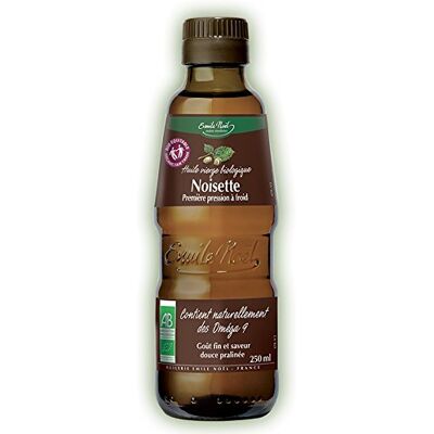 Huile de Noisette Bio Emile Noël - 250ml - Alimentaire - Publicité Huile de Noisette Bio Emile Noël - 250ml - Alimentaire - Publicité