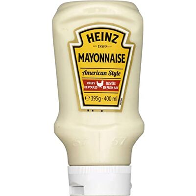 AUCHAN Lot de 3 unités *** HEINZ Mayonnaise american style flacon souple 395g - Publicité AUCHAN Lot de 3 unités *** HEINZ Mayonnaise american style flacon souple 395g - Publicité