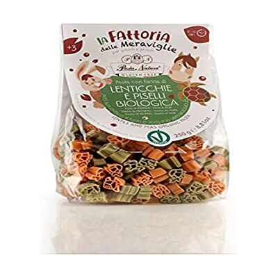 Pasta Natura Lentilles et Petits Pois Bio Sans Gluten 250g - Publicité Pasta Natura Lentilles et Petits Pois Bio Sans Gluten 250g - Publicité