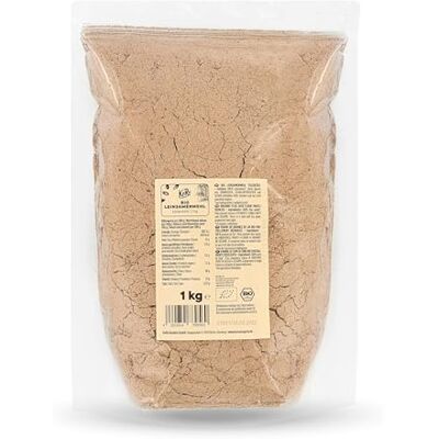 KoRo Farine de lin brun partiellement déshuilée bio 1 kg - Publicité KoRo Farine de lin brun partiellement déshuilée bio 1 kg - Publicité