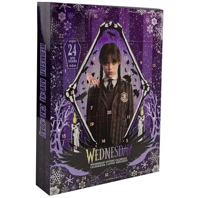 Cinereplicas Calendrier de l'Avent Mercredi Addams Licence officielle - Publicité Cinereplicas Calendrier de l'Avent Mercredi Addams Licence officielle - Publicité