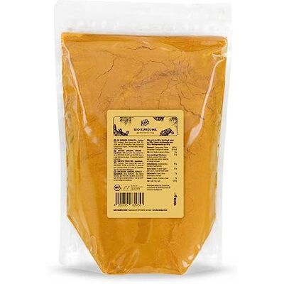KoRo Curcuma bio moulu 1 kg 100 % curcuma sans additifs issu de l'agriculture biologique - Publicité KoRo Curcuma bio moulu 1 kg 100 % curcuma sans additifs issu de l'agriculture biologique - Publicité