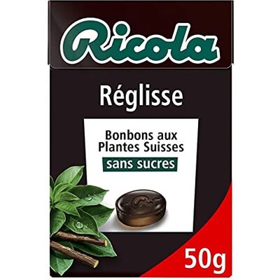 Ricola Réglisse Stevia Sans Sucres 50G Lot De 4 Livraison Gratuite - Publicité Ricola Réglisse Stevia Sans Sucres 50G Lot De 4 Livraison Gratuite - Publicité