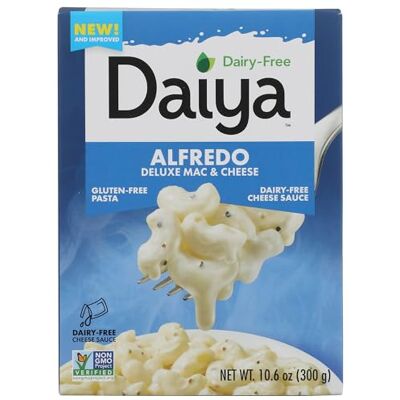 Daiya Deluxe Alfredo Style Cheesy Mac, 300,5 g - Publicité Daiya Deluxe Alfredo Style Cheesy Mac, 300,5 g - Publicité