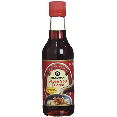 Kikkoman Sauce Soja Sucrée Le Flacon 250 ml Lot de 3 - Publicité Kikkoman Sauce Soja Sucrée Le Flacon 250 ml Lot de 3 - Publicité