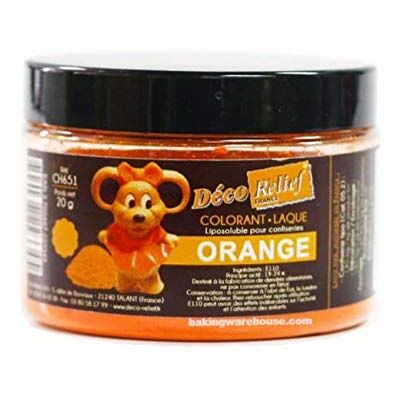 Déco Relief Colorant Alimental en poudre libre – Orange à haute concentration 20 g - Publicité Déco Relief Colorant Alimental en poudre libre – Orange à haute concentration 20 g - Publicité