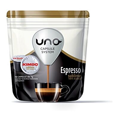 Kimbo Caffè Confezione 16 Capsule Uno System Sublime - capsules de café - Publicité Kimbo Caffè Confezione 16 Capsule Uno System Sublime - capsules de café - Publicité
