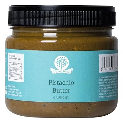 Nutural World Beurre de Pistache croustillant (1kg) Vainqueur des Great Taste Awards - Publicité Nutural World Beurre de Pistache croustillant (1kg) Vainqueur des Great Taste Awards - Publicité