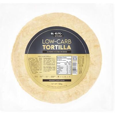 BeKeto Keto Tortilla - Faible en glucides, Riche en fibres, Convient pour keto - Publicité BeKeto Keto Tortilla - Faible en glucides, Riche en fibres, Convient pour keto - Publicité
