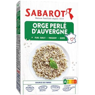 Sabarot Semoule Orge Perlé Origine France 500 g - Publicité Sabarot Semoule Orge Perlé Origine France 500 g - Publicité