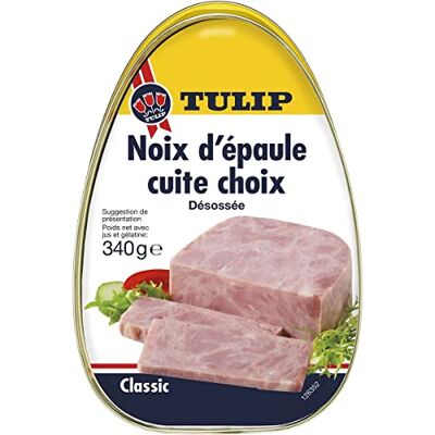 AUCHAN Lot de 3 unités *** TULIP Noix d'épaule cuite désossée 340g - Publicité AUCHAN Lot de 3 unités *** TULIP Noix d'épaule cuite désossée 340g - Publicité