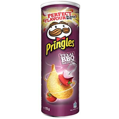 Pringles Tuiles Barbecue 175 g - Publicité Pringles Tuiles Barbecue 175 g - Publicité