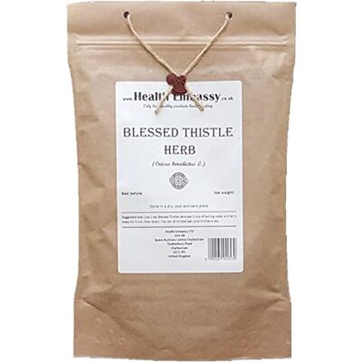 HEALTH EMBASSY Herbe de Chardon Béni Tisane Cnicus Benedictus L Blessed Thistle Herb (50g) - Publicité HEALTH EMBASSY Herbe de Chardon Béni Tisane Cnicus Benedictus L Blessed Thistle Herb (50g) - Publicité
