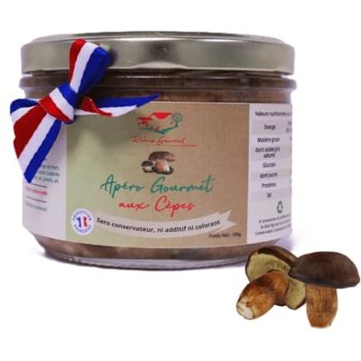 Relais Gourmet Tartinable Gourmet aux Cèpes – Coffret 6 Pots 180 g Spécialité Artisanale du Sud-Ouest, 100% Naturel, Sans Conservateurs, Additifs ni Colorants Apéritifs, Cadeau, Fêtes - Publicité Relais Gourmet Tartinable Gourmet aux Cèpes – Coffret 6 Pots 180 g Spécialité Artisanale du Sud-Ouest, 100% Naturel, Sans Conservateurs, Additifs ni Colorants Apéritifs, Cadeau, Fêtes - Publicité