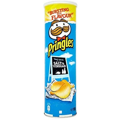Pringles Sel et vinaigre 190g - Publicité Pringles Sel et vinaigre 190g - Publicité