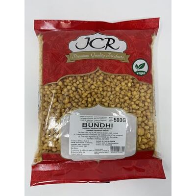 JCR Bundhi Boondi Bhoondi Boondhi, 500 g - Publicité JCR Bundhi Boondi Bhoondi Boondhi, 500 g - Publicité