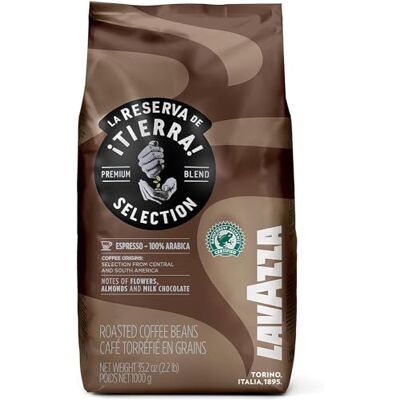 Lavazza - Tierra Intenso - 6x1kg - Grains entiers - Café en grains - Publicité Lavazza - Tierra Intenso - 6x1kg - Grains entiers - Café en grains - Publicité