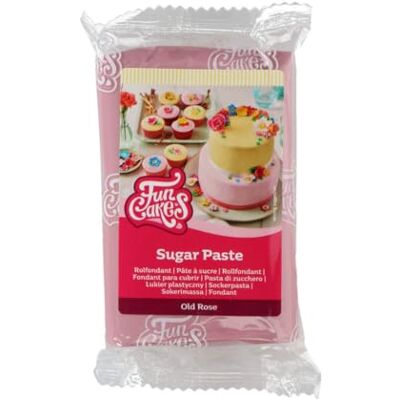 FunCakes Pâte à sucre Old Rose, facile à utiliser, lisse, flexible, douce et souple, parfaite pour la décoration de gâteaux, halal, casher et sans gluten, 250 g, paquet de 1. Publicité FunCakes Pâte à sucre Old Rose, facile à utiliser, lisse, flexible, douce et souple, parfaite pour la décoration de gâteaux, halal, casher et sans gluten, 250 g, paquet de 1. Publicité