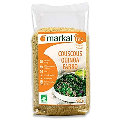 Markal COUSCOUS QUINOA FARRO 500G - Publicité Markal COUSCOUS QUINOA FARRO 500G - Publicité
