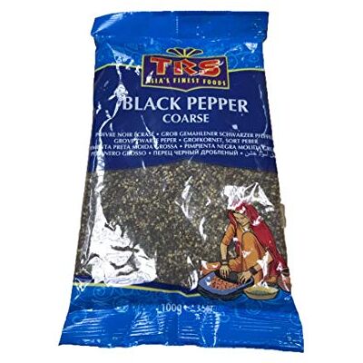 TRS Coarse Black Pepper/Poivre noir (moulu grossièrement) – 100 g - Publicité TRS Coarse Black Pepper/Poivre noir (moulu grossièrement) – 100 g - Publicité