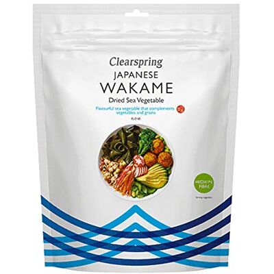 Clearspring Wakame Japonais Légumes de Mer 30 g - Publicité Clearspring Wakame Japonais Légumes de Mer 30 g - Publicité