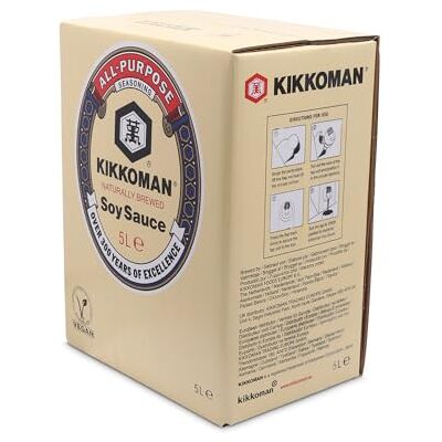 Kikkoman Sauce de Soja 5 kg 1 Unité - Publicité Kikkoman Sauce de Soja 5 kg 1 Unité - Publicité