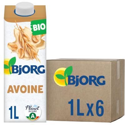BJORG Boisson Végétale Avoine Bio 6 x 1 L - Publicité BJORG Boisson Végétale Avoine Bio 6 x 1 L - Publicité