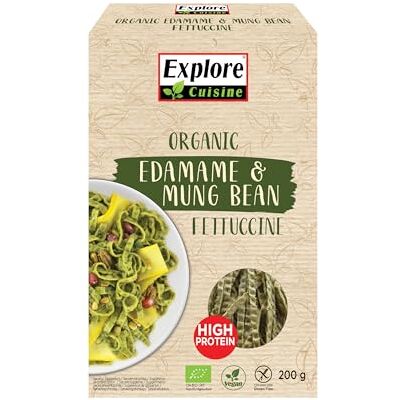 Explore Cuisine - Fettuccine Edamame & haricots mungo - 3x200g - Publicité Explore Cuisine - Fettuccine Edamame & haricots mungo - 3x200g - Publicité