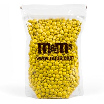 M&M'S COLLECTION Choco Bonbon Chocolat au Lait Monocouleur Sachet Vrac 1,5kg Jaune Parfait pour Pâques, Anniversaire, Nouvel An & DIY - Publicité M&M'S COLLECTION Choco Bonbon Chocolat au Lait Monocouleur Sachet Vrac 1,5kg Jaune Parfait pour Pâques, Anniversaire, Nouvel An & DIY - Publicité