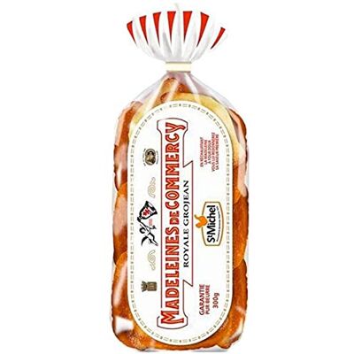 St Michel Madeleines de Commercy Royale Grojean 300g (lot de 3) - Publicité St Michel Madeleines de Commercy Royale Grojean 300g (lot de 3) - Publicité