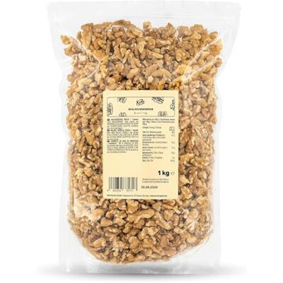 KoRo Cerneaux de noix en morceaux 1 kg 100 % naturel Le plein de goût dans un emballage grand format - Publicité KoRo Cerneaux de noix en morceaux 1 kg 100 % naturel Le plein de goût dans un emballage grand format - Publicité