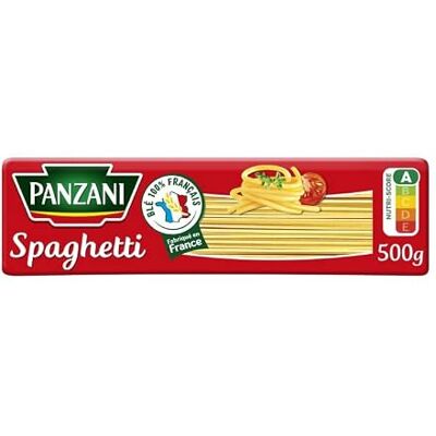 PANZANI Spaghetti 500G Lot De 4 - Publicité PANZANI Spaghetti 500G Lot De 4 - Publicité