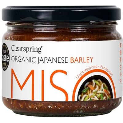 Clearspring biologique 300g Miso Orge - Publicité Clearspring biologique 300g Miso Orge - Publicité