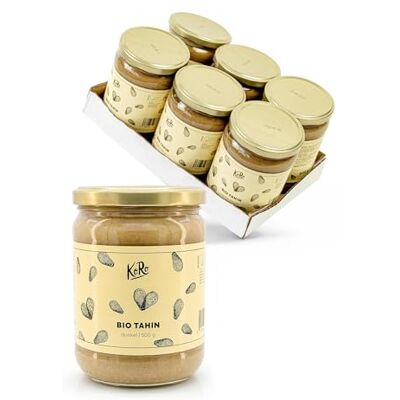 KoRo Purée de sésame complet (tahini brun) bio 6 x 500 g - Publicité KoRo Purée de sésame complet (tahini brun) bio 6 x 500 g - Publicité
