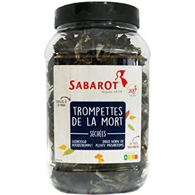Sabarot Trompettes de la mort séchées 250g - Publicité Sabarot Trompettes de la mort séchées 250g - Publicité