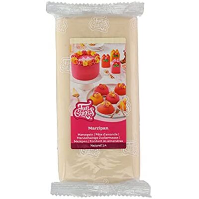 FunCakes Pâte d’amande Naturel (1:4): facile à utiliser, goût délicieux, flexible et lisse, facile à dérouler, fin et ferme, parfait pour la décoration de gâteaux, halal, casher et sans gluten. 1 kg. Publicité FunCakes Pâte d’amande Naturel (1:4): facile à utiliser, goût délicieux, flexible et lisse, facile à dérouler, fin et ferme, parfait pour la décoration de gâteaux, halal, casher et sans gluten. 1 kg. Publicité