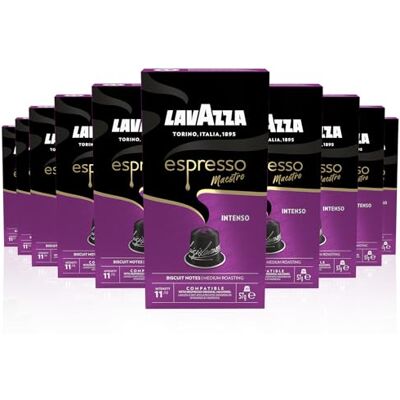 Capsules de café Lavazza Maestro Intenso - Type de café - Publicité Capsules de café Lavazza Maestro Intenso - Type de café - Publicité
