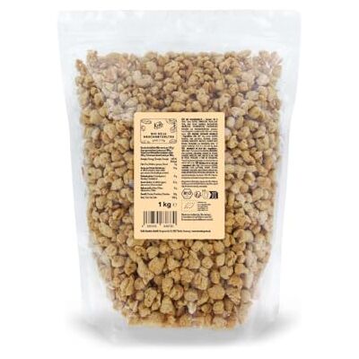 KoRo – Protéines de soja texturées bio gros morceaux 1 kg – Alternative végétale riche en protéines – Texture fondante et délicieuse – Idéal pour vos plats mijotés et sautés - Publicité KoRo – Protéines de soja texturées bio gros morceaux 1 kg – Alternative végétale riche en protéines – Texture fondante et délicieuse – Idéal pour vos plats mijotés et sautés - Publicité