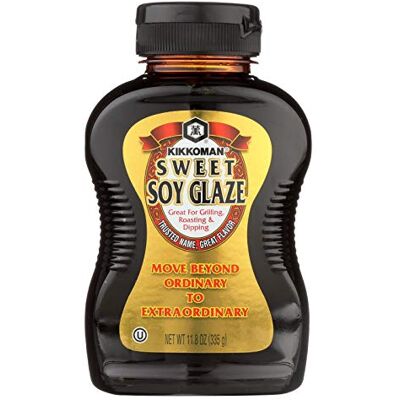 Kikkoman Sweet Soy Glaze (9x11.8oz) - Publicité Kikkoman Sweet Soy Glaze (9x11.8oz) - Publicité