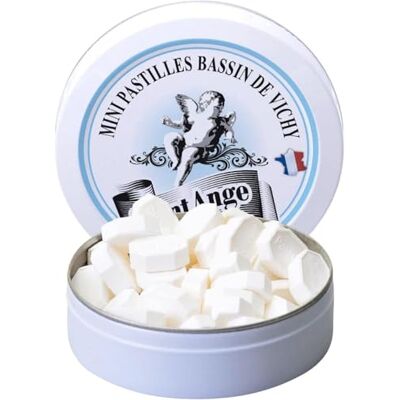 Saint-Ange - Pastilles Menthe - Menthe - candy - Publicité Saint-Ange - Pastilles Menthe - Menthe - candy - Publicité