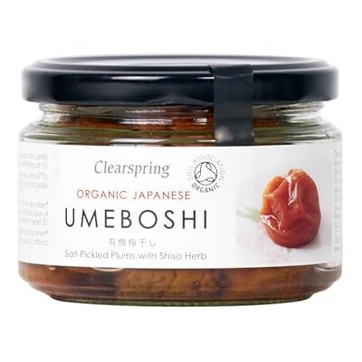 Clearspring Prunes Bio Umeboshi 200 g - Publicité Clearspring Prunes Bio Umeboshi 200 g - Publicité