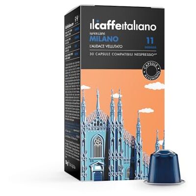 Il Caffè Italiano - Milano - Arôme Crémeux - Capsules - Publicité Il Caffè Italiano - Milano - Arôme Crémeux - Capsules - Publicité