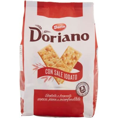 Bauli Doria Doriano Lot de 3 biscuits salés 700 g - Publicité Bauli Doria Doriano Lot de 3 biscuits salés 700 g - Publicité