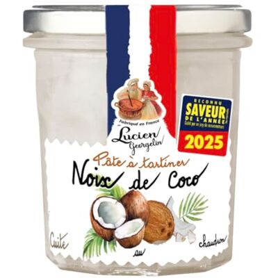LUCIEN GEORGELIN Pate à tartiner Noix de Coco le pot de 300g - Publicité LUCIEN GEORGELIN Pate à tartiner Noix de Coco le pot de 300g - Publicité
