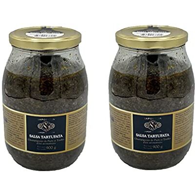 SAPORI D'ITALIA Lot 2x Salsa tartufata / sauce truffe d'été 5% pot 900g - Publicité SAPORI D'ITALIA Lot 2x Salsa tartufata / sauce truffe d'été 5% pot 900g - Publicité