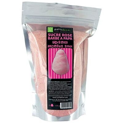 PATISDECOR Sucre barbe à papa Chewing Gum 400 g - Publicité PATISDECOR Sucre barbe à papa Chewing Gum 400 g - Publicité