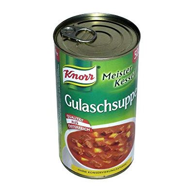 Knorr Soupe Goulash 500g - Publicité Knorr Soupe Goulash 500g - Publicité