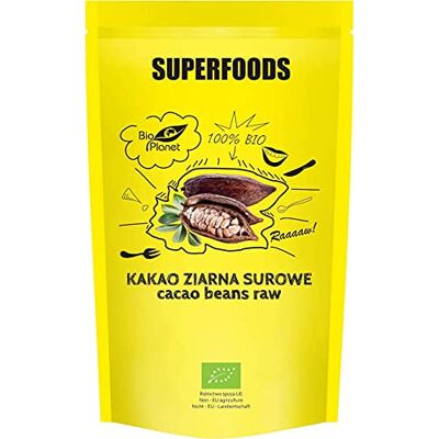 BIO PLANET Cacao en Grains Biologique - 200 g - Publicité BIO PLANET Cacao en Grains Biologique - 200 g - Publicité